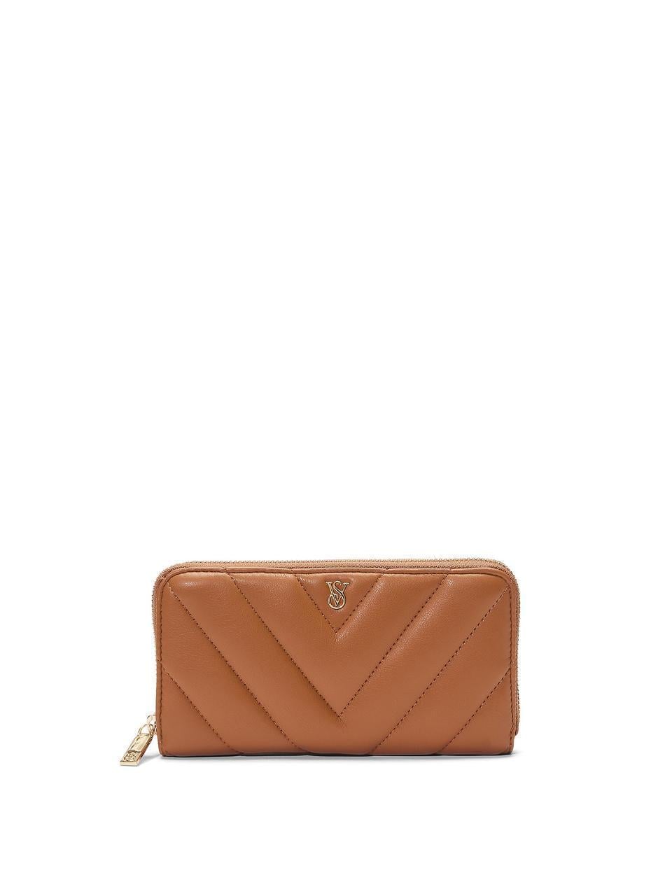 Кошелек Victoria's Secret Large Wallet Коричневый (265139571321)