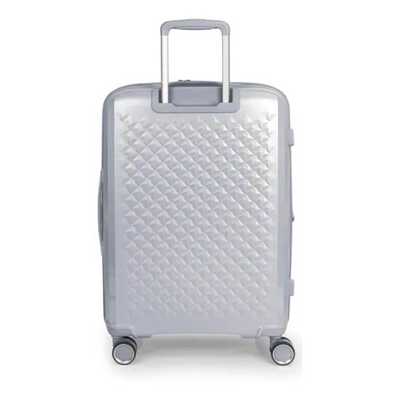 Чемодан на 4-х колесах Gabol Queens M 72/80 л Plata (931361) - фото 2