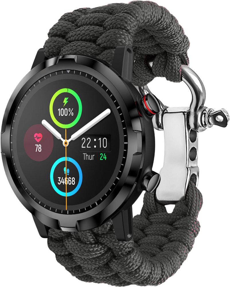Ремешок из Паракорда Ruper для Haylou Smart Watch RT LS05S (22mm) Grey (30819-33)