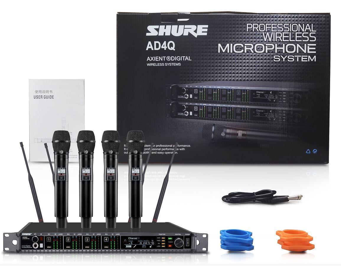 Радиосистема вокальная профессиональная SHURE AD4Q/KSM11 с 4 ручными микрофонами (0153)