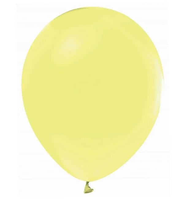 Повітряні кулі Balonevi 30 см 10 шт. Ванільний пастель (11023906)