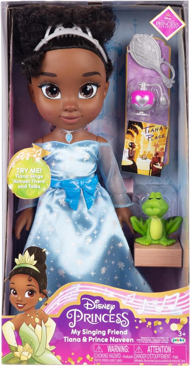 Кукла поющая Disney Princess Tiana Jakks 35 см