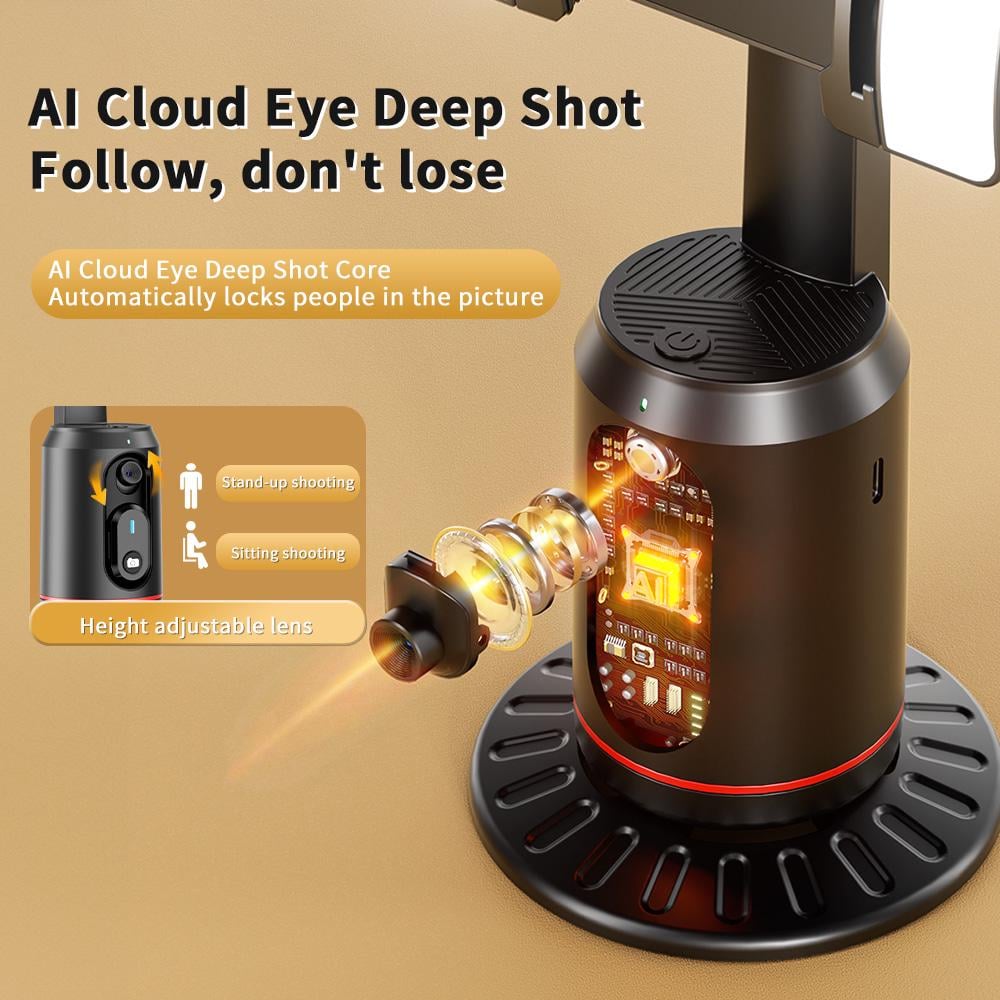 Селфи-монопод XO SS16 Wireless 1200 mAh трипод с отслеживанием лица для телефона дистанционное управление Черный - фото 2 Селфи-монопод XO SS16 Wireless 1200 mAh трипод с отслеживанием лица для телефона дистанционное управление Черный - фото 2