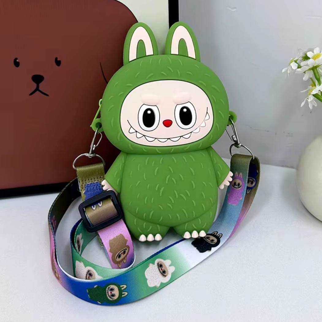 Кошелек силиконовый Labubu Зеленый (2622821697)