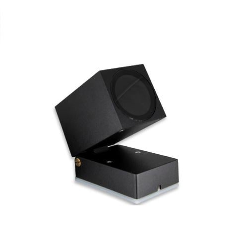 Светильник уличный настенный master LED Rhino mL-0942 1хGU10 IP44 накладной алюминий закаленное стекло Черный