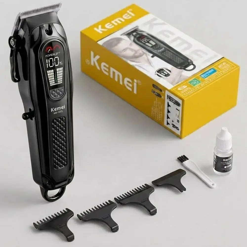 Машинка для стрижки Kemei KM-1675 Черный (35459083) Машинка для стрижки Kemei KM-1675 Черный (35459083)