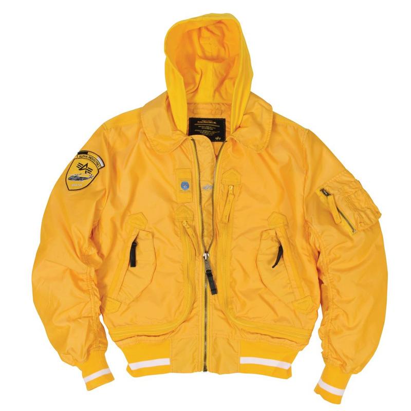 Вітрівка Liquid Racer Jacket Alpha Industries M Canary Yellow (MJL43600C1)