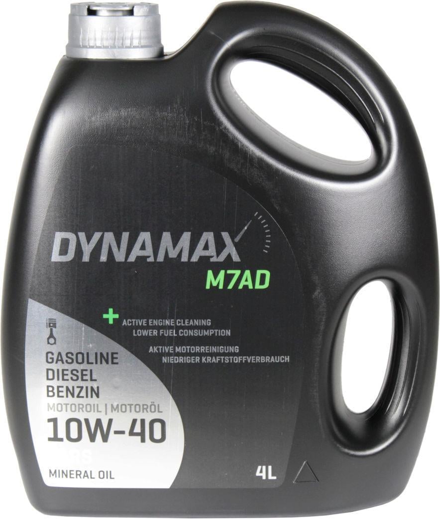 Моторное масло Dynamax M7ad 501995 бензин/дизель 10W-40 4 л (1400976)