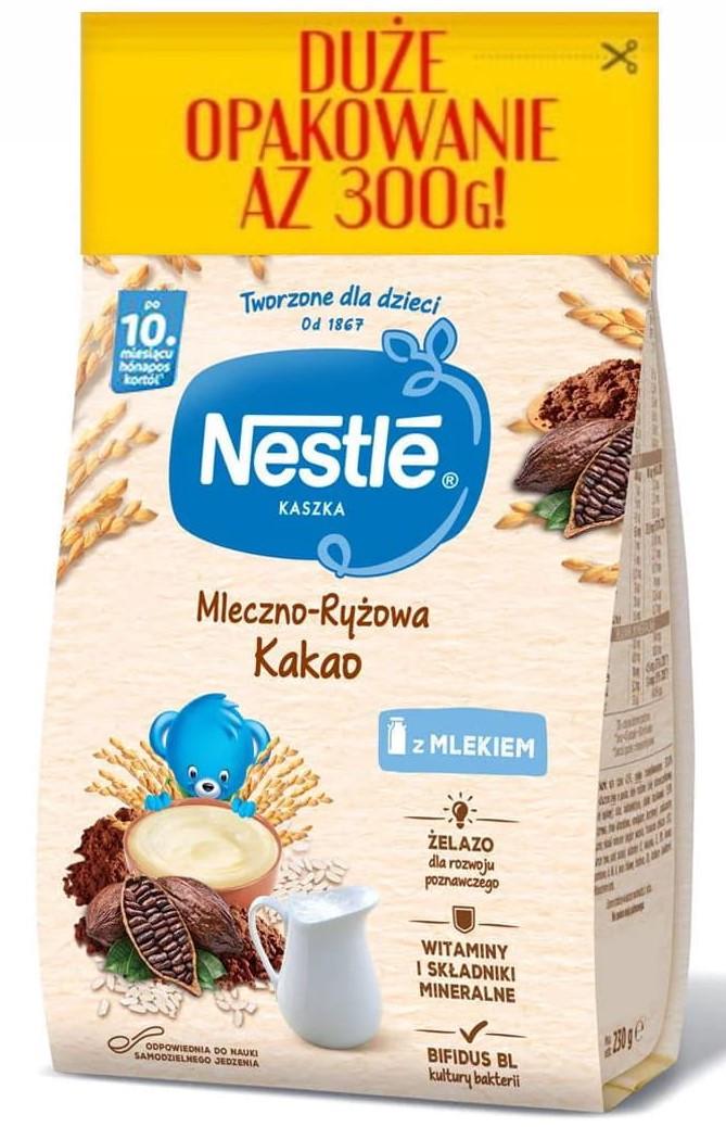 Каша молочно-рисова з какао Nestle з 10 місяців 300 г