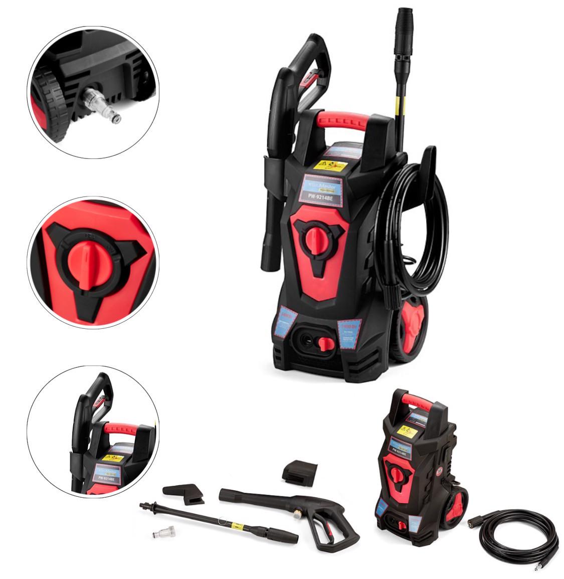 Мойка высокого давления BauMaster PW-9214BE 1400 Вт - фото 2