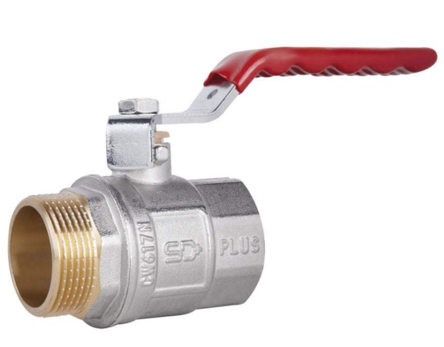 Кран шаровой Thermo Alliance Standart 1 1/4" ВЗ прямой PN40 рычаг (SD605NW32PN40)