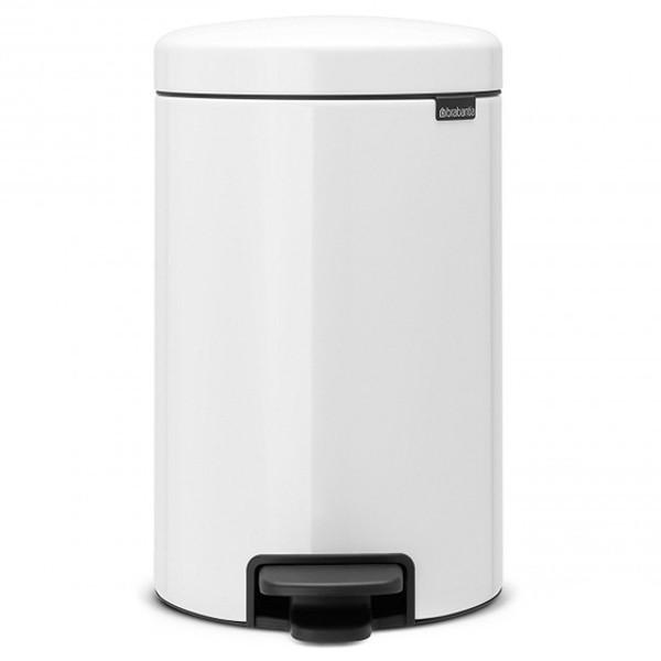 Бак для мусора Brabantia Pedal Bin 12 л Белый (111969)