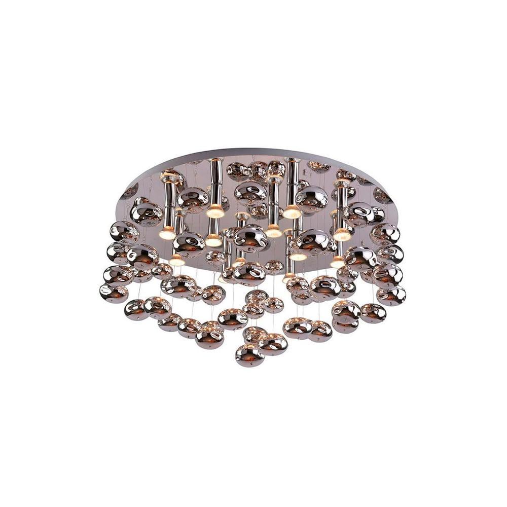 Люстра стельова Azzardo Luvia 80 Сhrome (AZ2542)