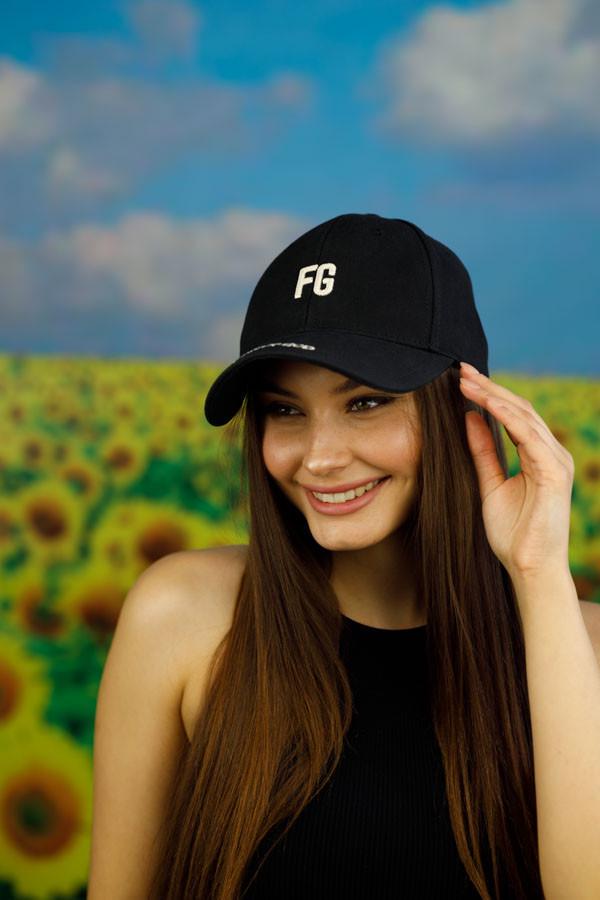 Бейсболка Braxton "FG" унисекс Черный (1637)