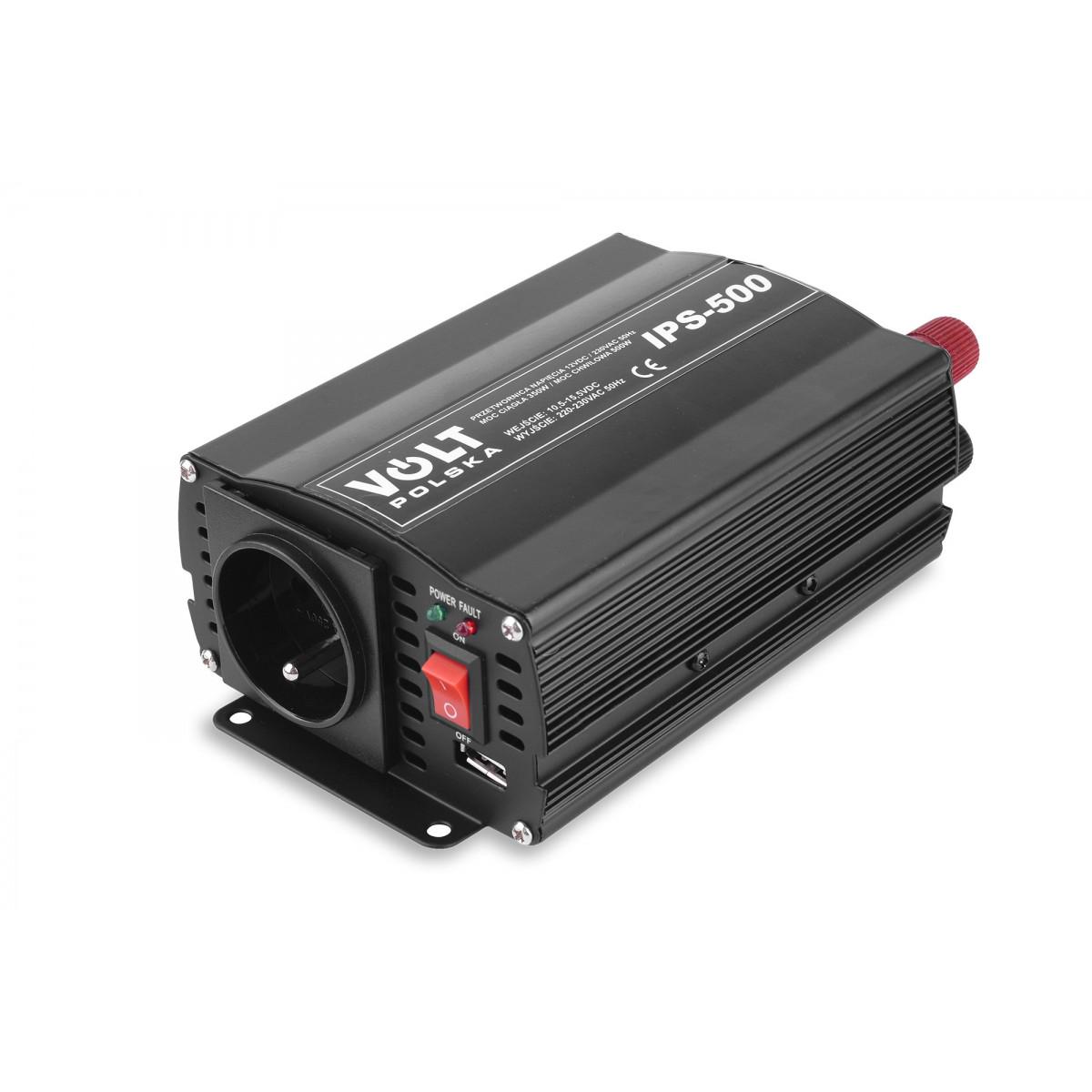Перетворювач DC-AC Volt Polska IPS 500 12/230V 350/500W (3IPS050012)