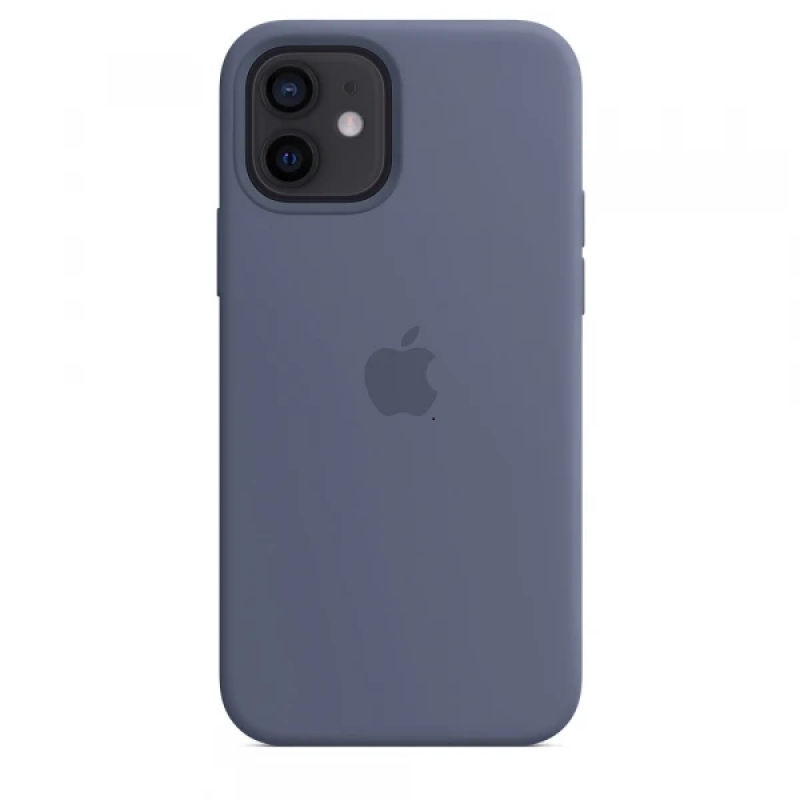 Чехол GoVern Silicone Case Full для Apple iPhone 12 Alaskan Blue