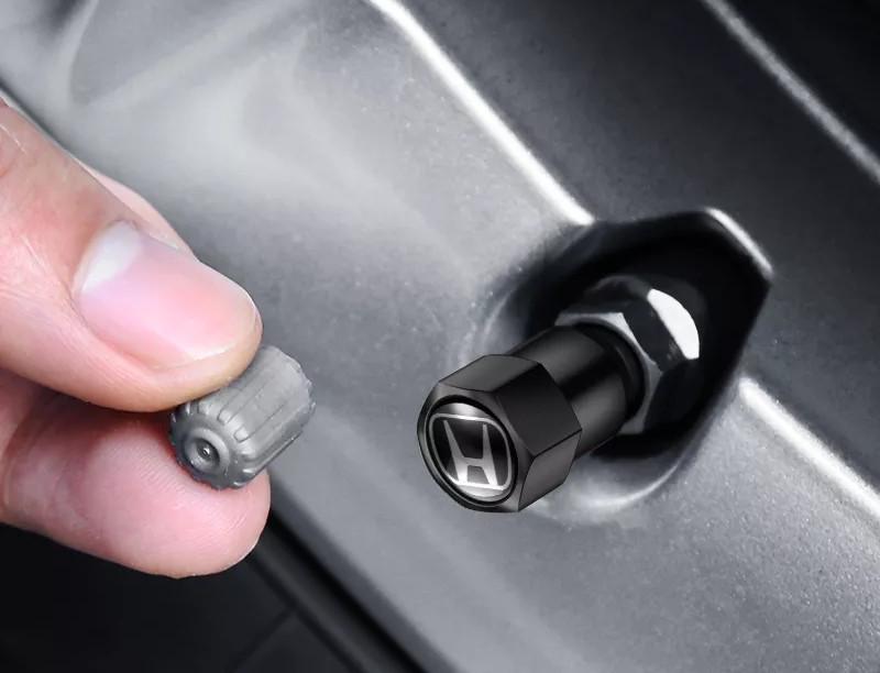 Колпачки на ниппель с логотипом Honda 4 шт. (1651767973) - фото 2 Колпачки на ниппель с логотипом Honda 4 шт. (1651767973) - фото 2