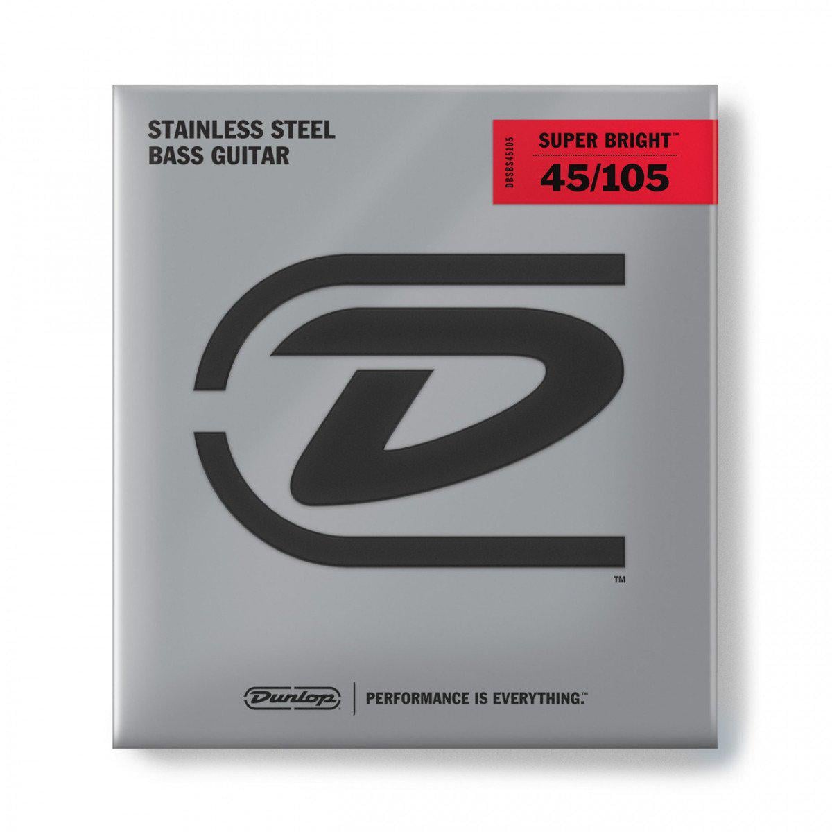 Струны для бас-гитары Dunlop DBSBS45105M MD Scale Super Bright Steel (126934)