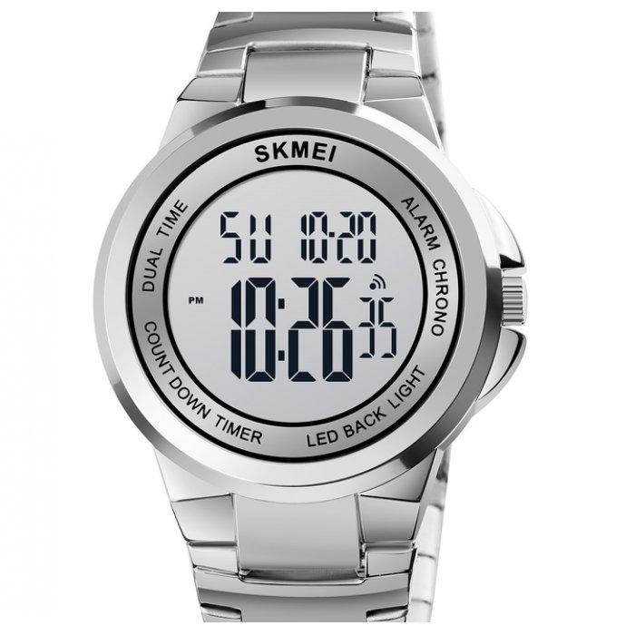 Часы наручные мужские Skmei Strela Silver (1226)