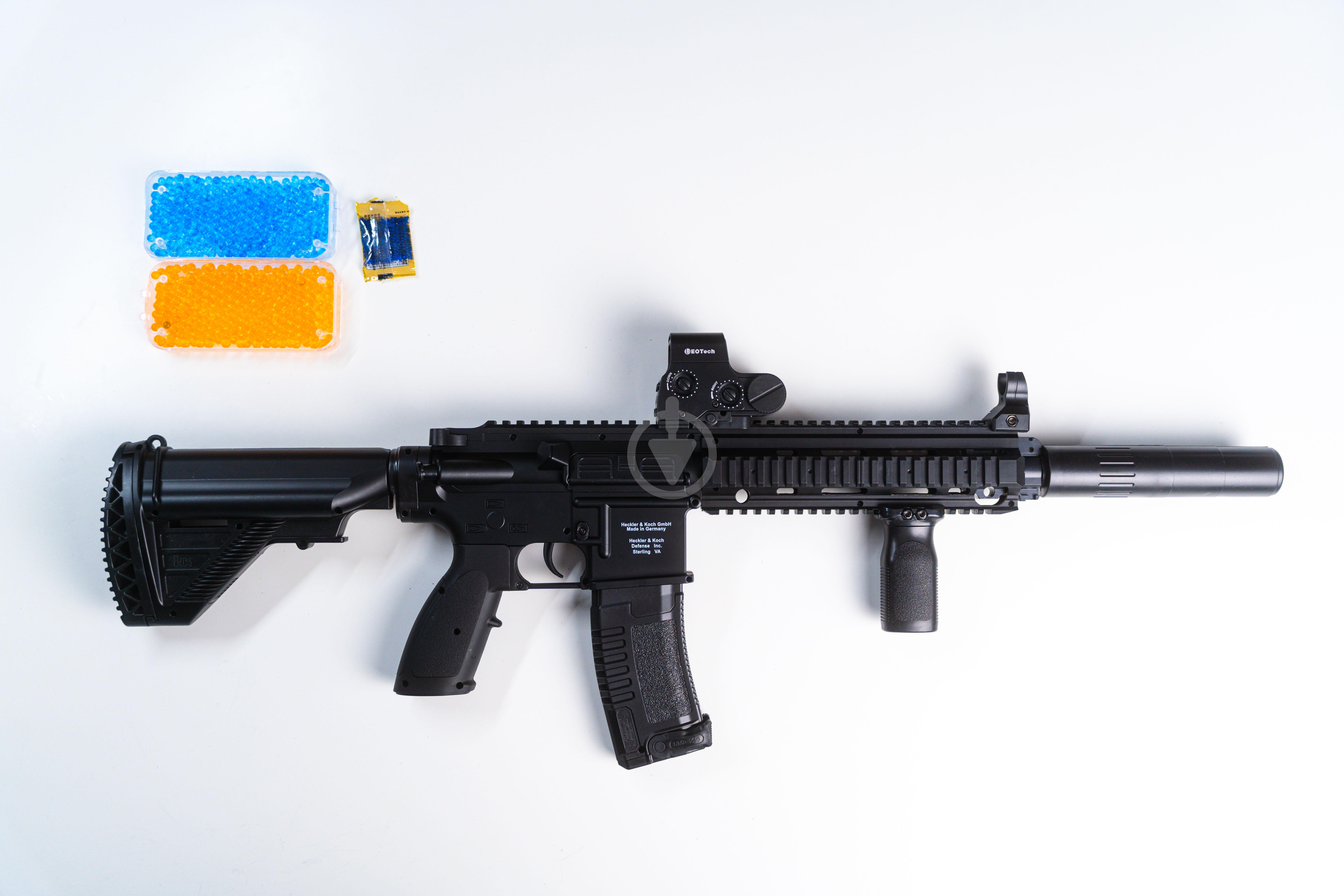 Игрушечный автомат HK416 на орбизах (1979100503) Игрушечный автомат HK416 на орбизах (1979100503)