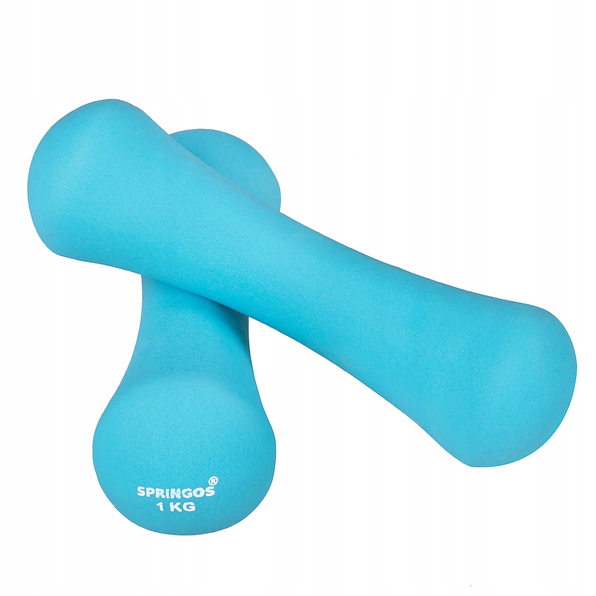 Гантели виниловые Springos 2x1 кг FA1038