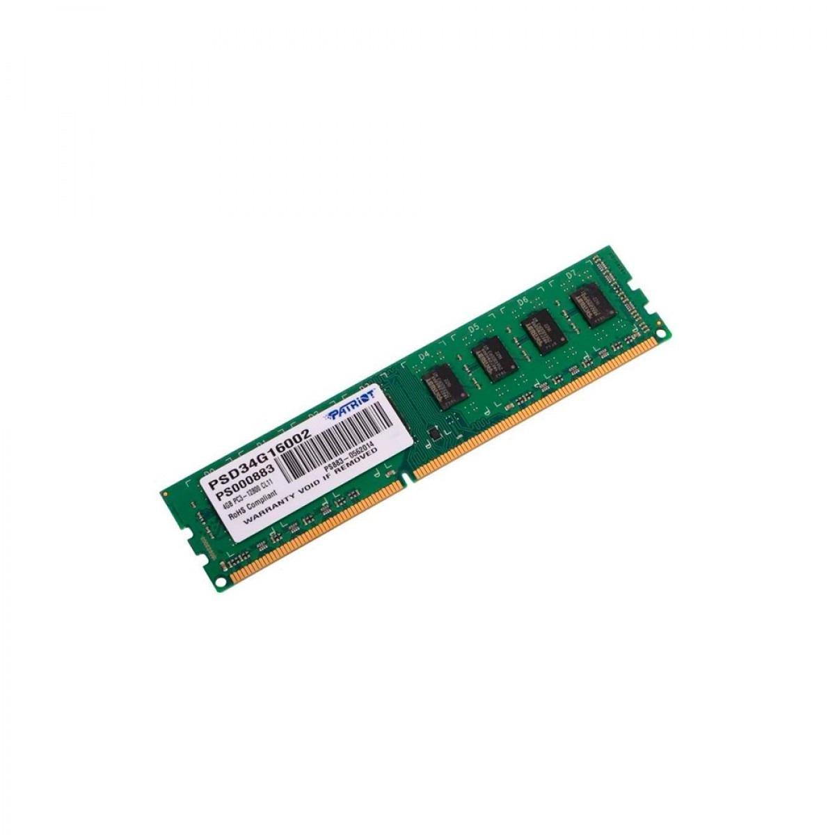 Оперативная память Patriot Signature Line DDR3 4GB/1600 (PSD34G16002) - фото 2