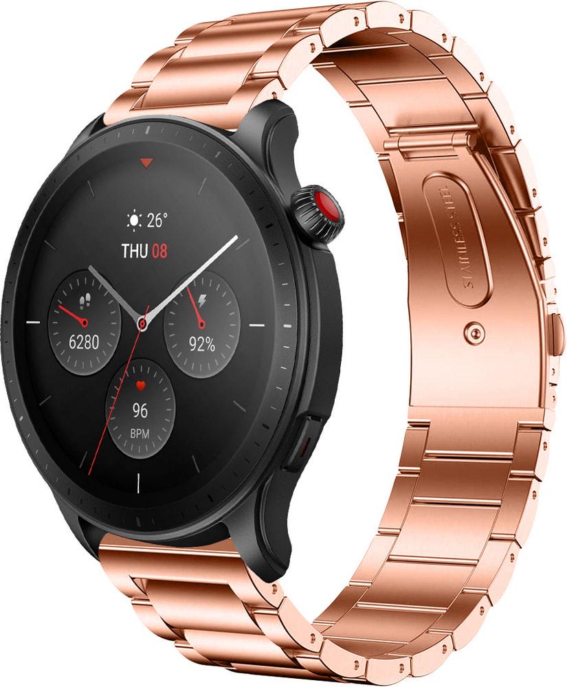 Браслет металлический Shape для Amazfit GTR 4 (22 мм) Rose Gold (31086-27)