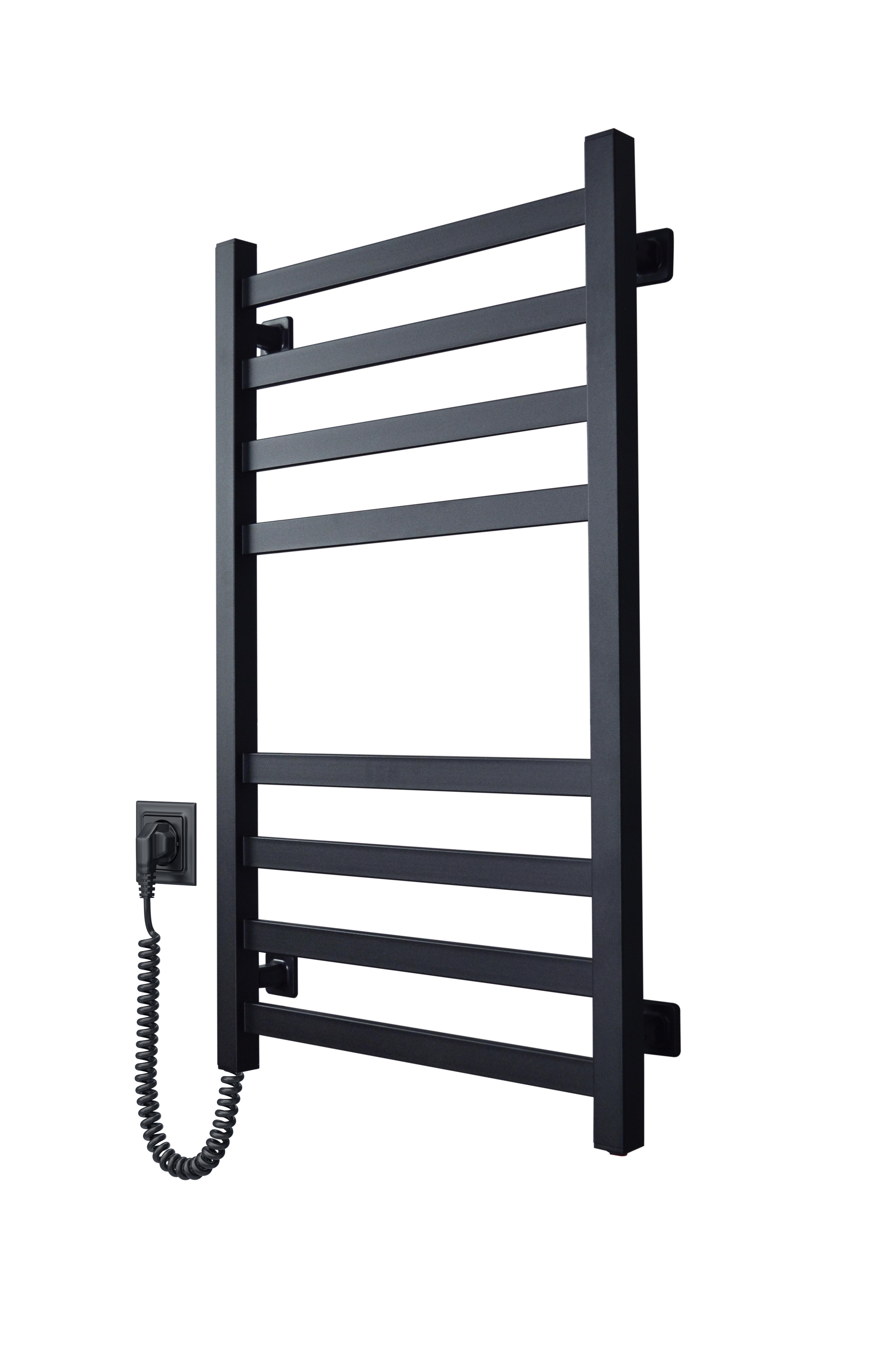 Полотенцесушитель электрический Domingo Axis 480x800 шнур слева Черный муар (12-274150-4880)
