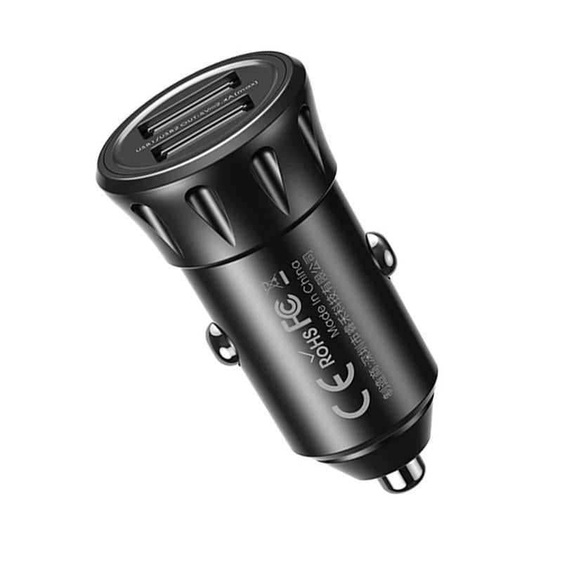 Зарядное устройство в авто Remax Vanguard Series RCC-236 2USB 12W 2.4А Black (35575510)
