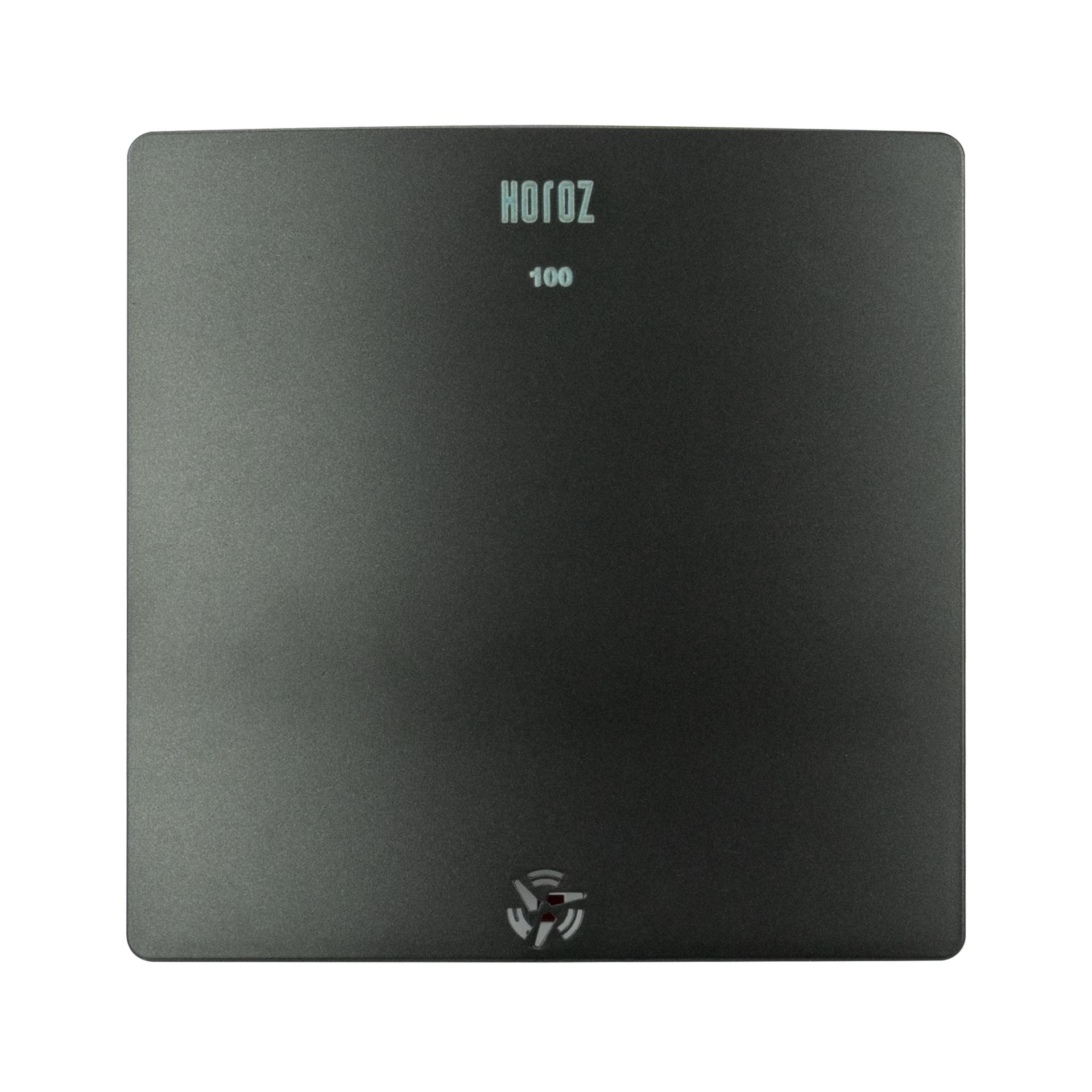 Вентилятор HOROZ ELECTRIC Felix 12W Антрацитовый