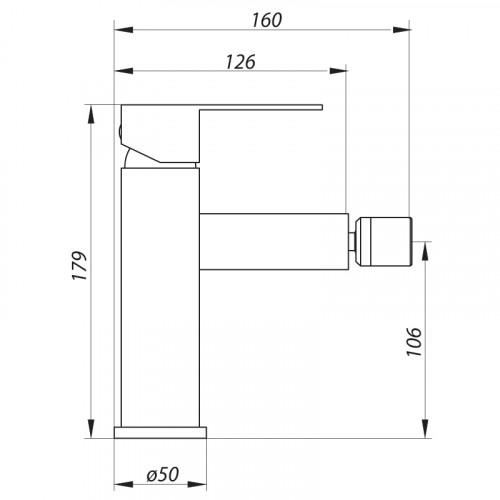 Смеситель для биде Zerix LR75033 (LL1669) - фото 2 Смеситель для биде Zerix LR75033 (LL1669) - фото 2
