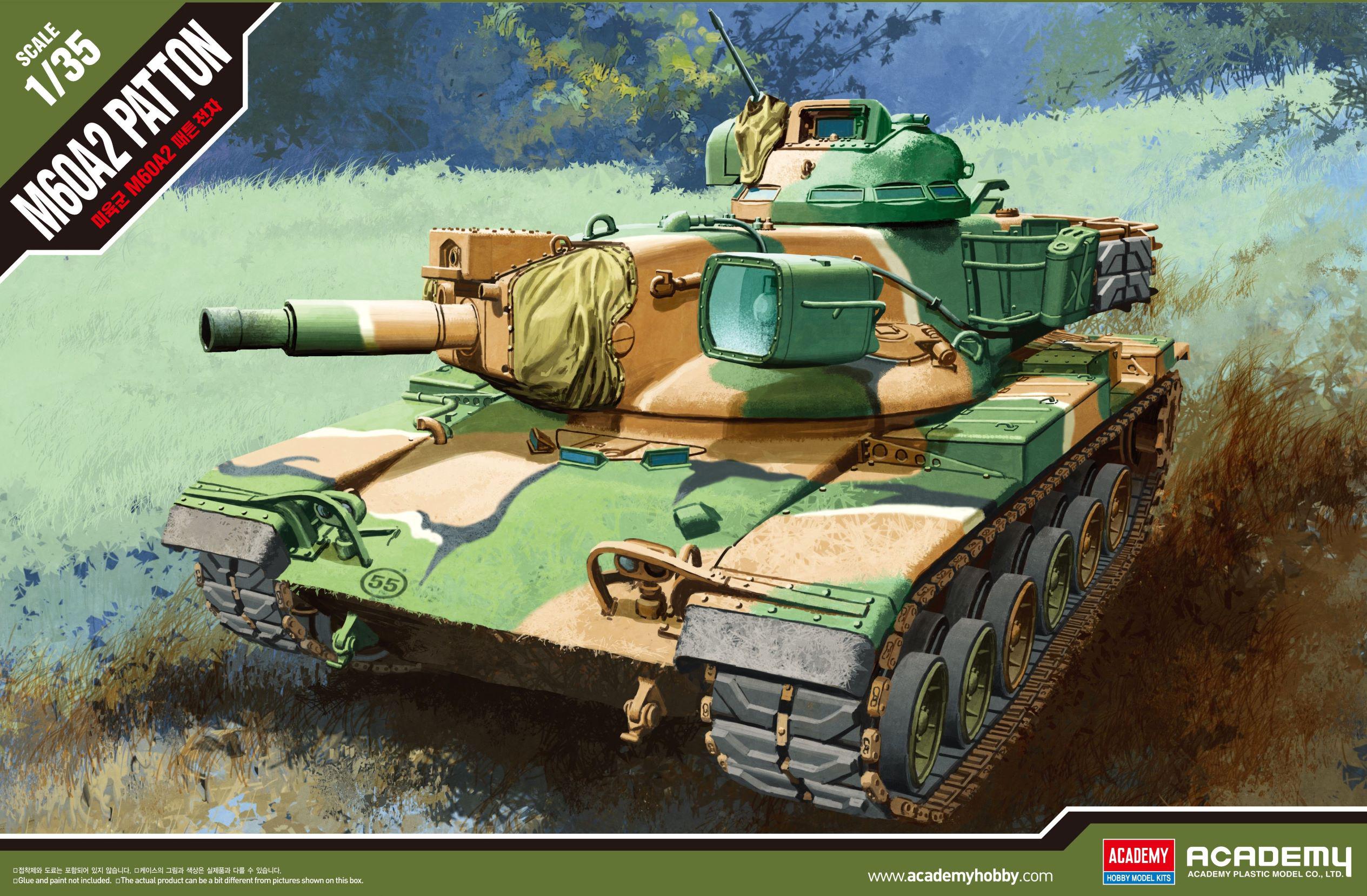 Збірна модель Academy M60A2 PATTON 1:35 (13296)