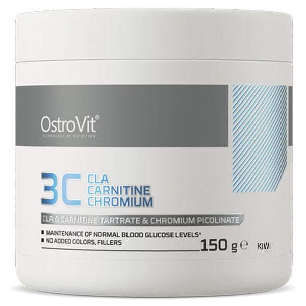 Комплексный жиросжигатель OstroVit 3C CLA L-Carnitine Chromium 150 г 30 порций Kiwi (000026636)