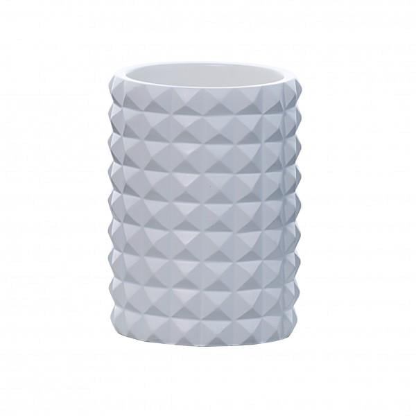 Склянка Axentia Вегас полігума d 7x11,5 см Білий (126774)