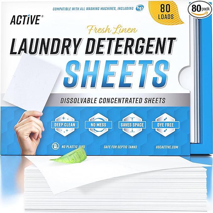 Листики для прання Zero Waste Travel Eco 80 завантажень