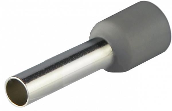 Наконечник изолированный АСКО-Укрем НТ 4,0-12 4 мм2 гильза 12 мм 1 шт. Серый (A0060010118)