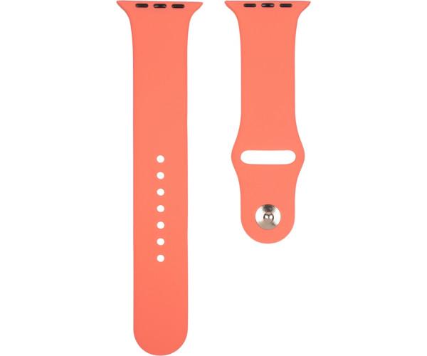 Ремешок Silicone для Apple Watch 42/44/45 мм Rose/Red Ремешок Silicone для Apple Watch 42/44/45 мм Rose/Red