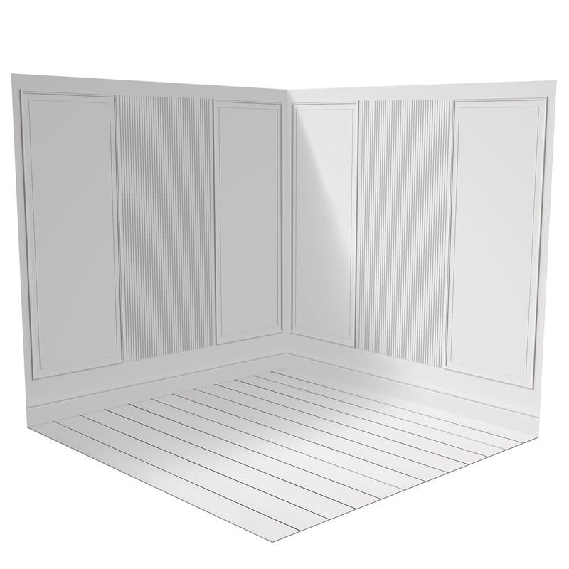 Фотофон вініловий кутовий Frontlit 140х140 см 450 г/м2 №58479