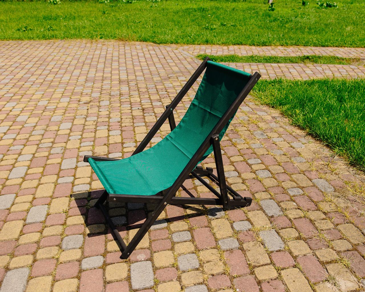 Шезлонг для дачи тканевый XRmaster Черный/Зеленый (КШ-002/2) - фото 2 Шезлонг для дачи тканевый XRmaster Черный/Зеленый (КШ-002/2) - фото 2