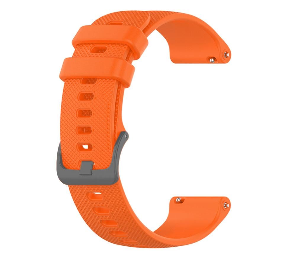 Силиконовый ремешок Primolux для смарт-часов Garmin Vivoactive 4S Orange (1392230395)