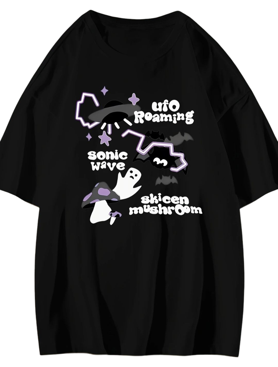 Футболка чоловіча з принтом р. 52 Чорний (2541362814)