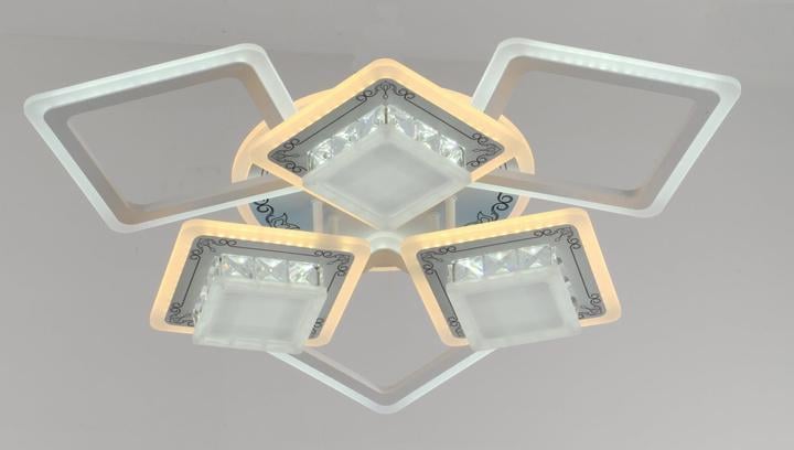 LED-люстра потолочная Valeso V-K28996-3+3 с пультом 216W (28688189)