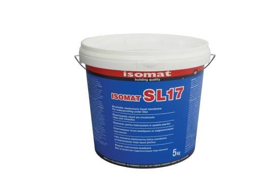 Жидкая эластичная гидроизоляция Isomat SL-17 под плитку 5 кг (И-ГП-5)