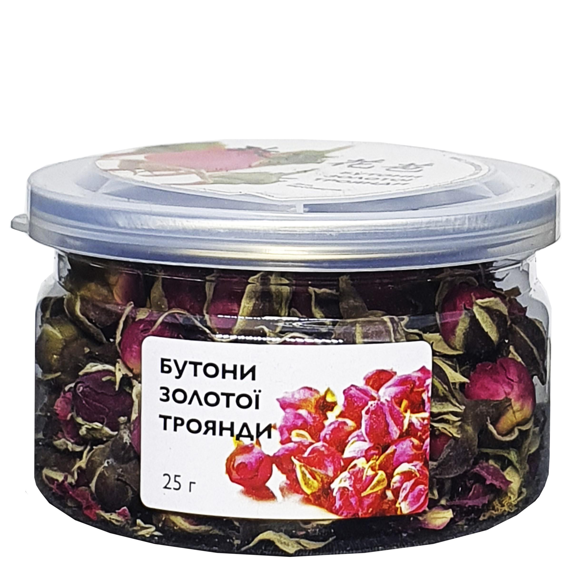 Чай цветочно-травяной Золотая роза бутоны 25 г (OS-KTR-B25)