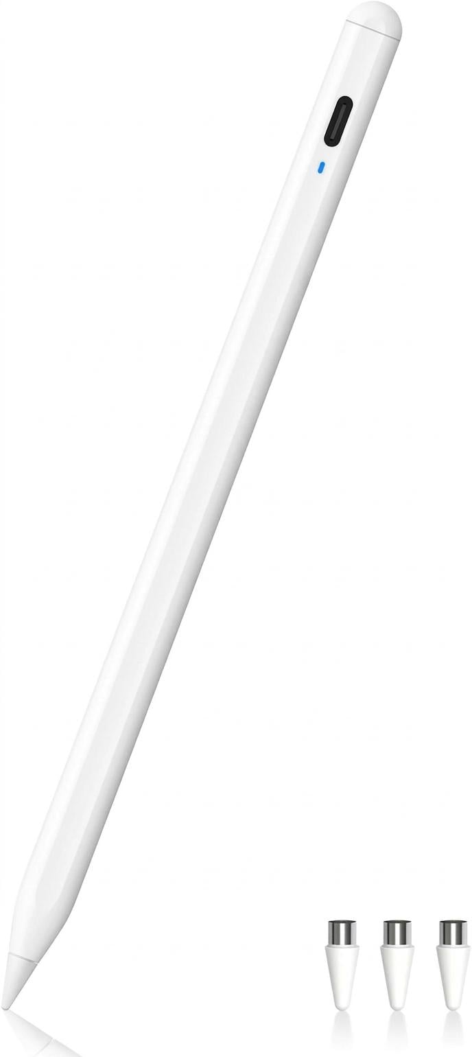 Стилус універсальний з магнітним кріпленням і зарядкою USB-C для iPad iPhone Android Lenovo Huawei