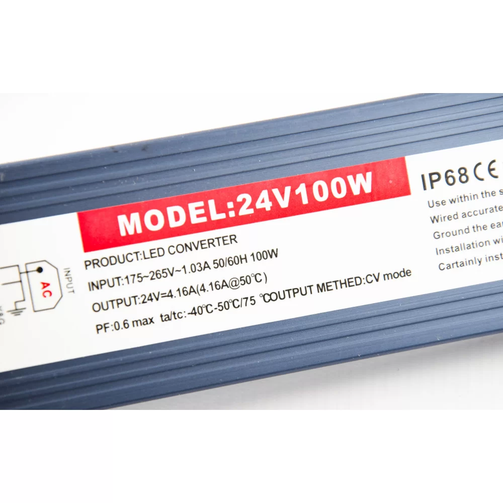 Блок питания для Led ленты 100 Вт 24 V IP68 (237-1507-00033) - фото 3 Блок питания для Led ленты 100 Вт 24 V IP68 (237-1507-00033) - фото 3