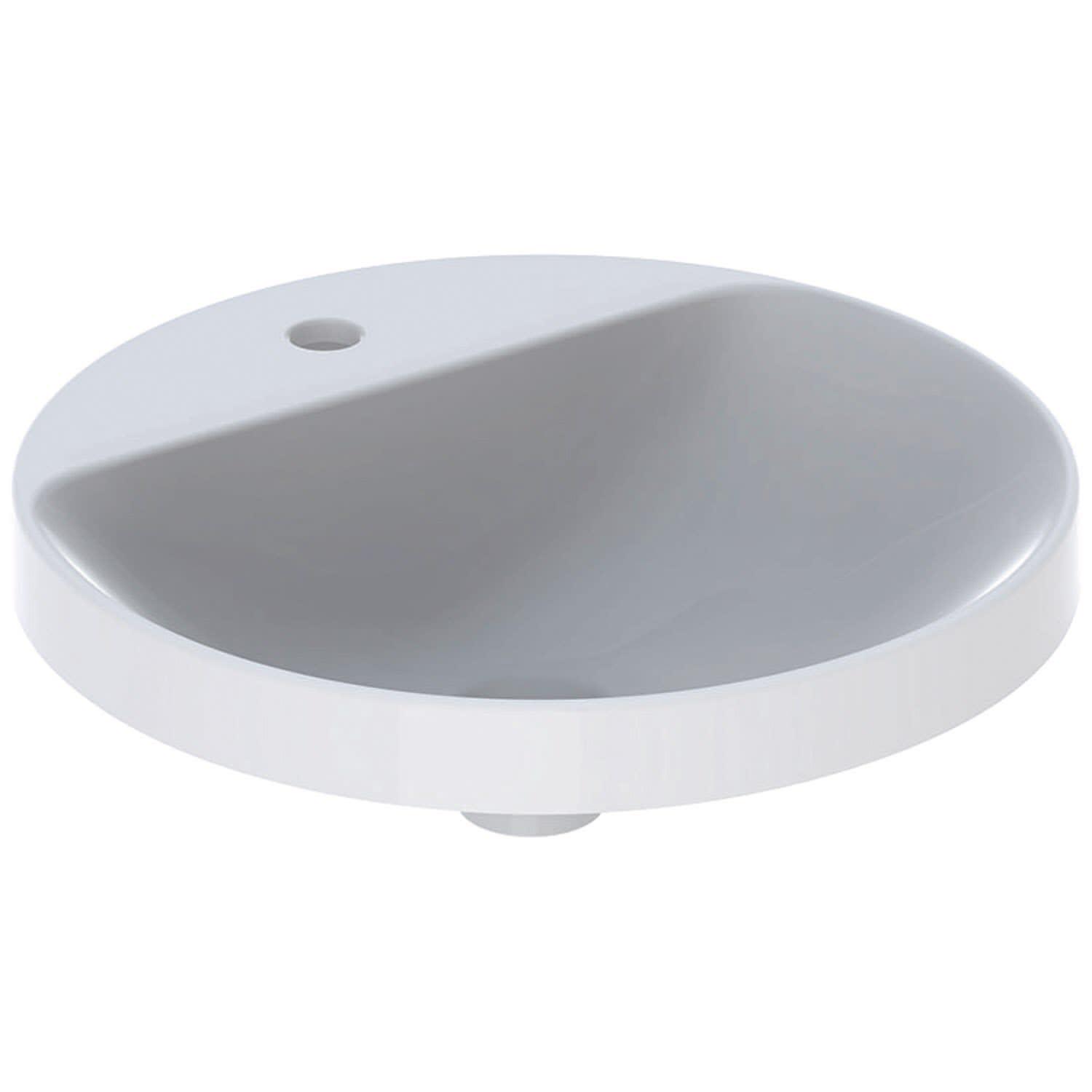 Умывальник врезной Geberit VariForm 500.707.01.2 480x480x178 мм Белый (144779)