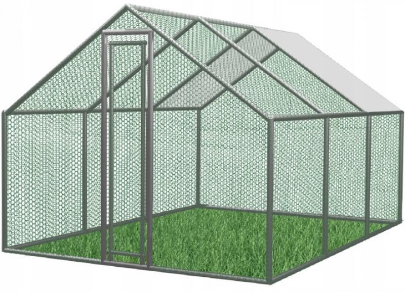 Курятник металлический GardenLine TUN4030 4,5x3x1,95 м (1228)