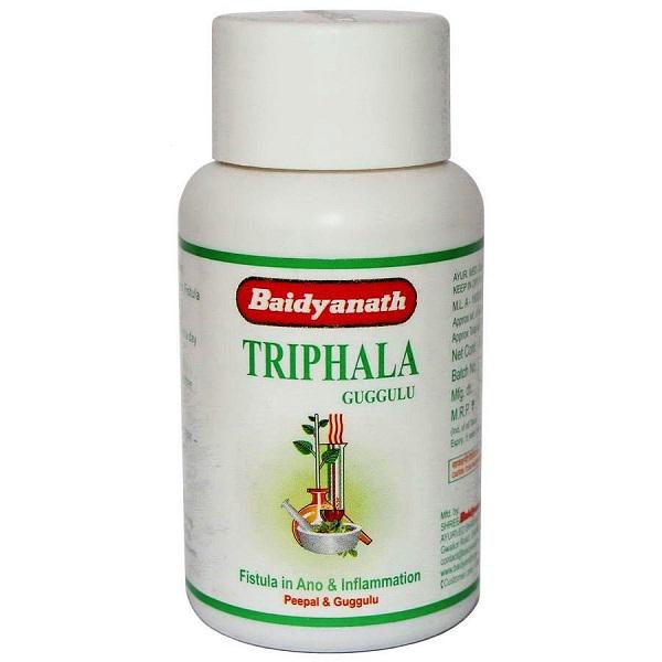 Суміш екстрактів Baidyanath Triphala Guggulu 80 таб. (000020278)