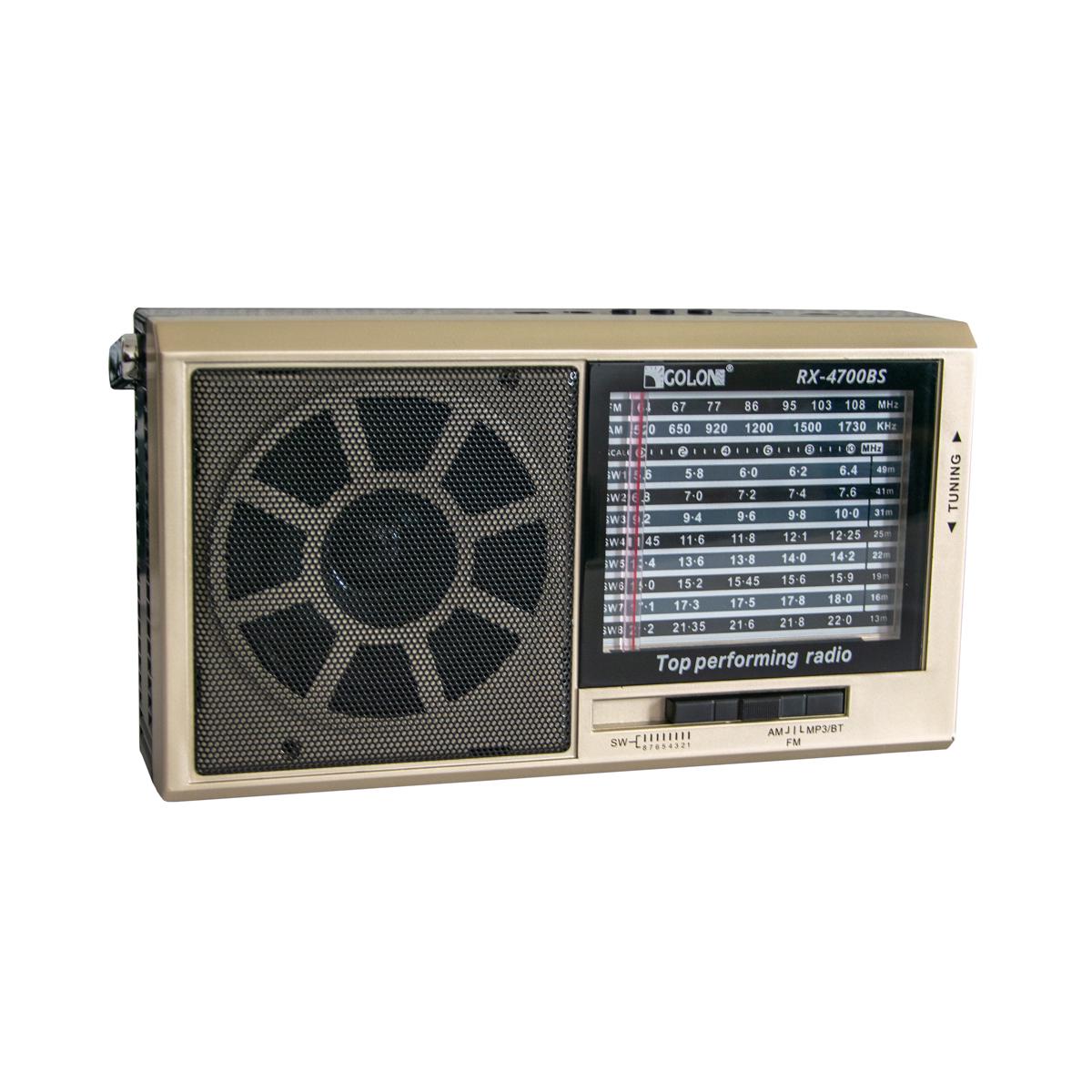 Радіоприймач Golon RX-4700BS FM на батарейках (1010565-Other-2) - фото 1